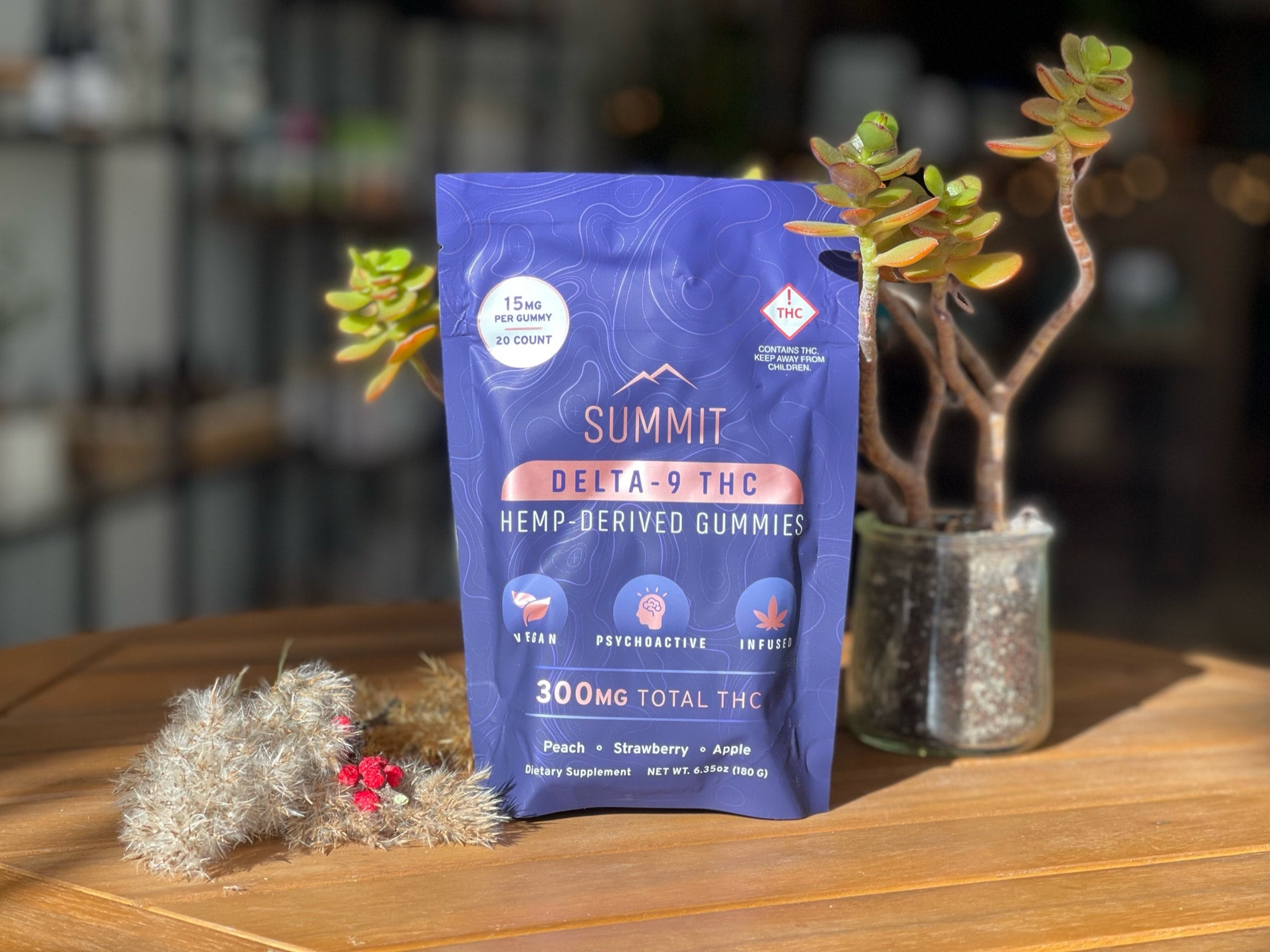 Summit 15mg Delta9 THC Gummies Endo Ethos